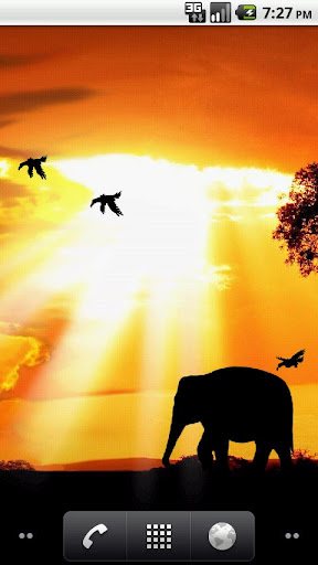 Tags African Sunset Live Wallpaper Mobile Theme Android
