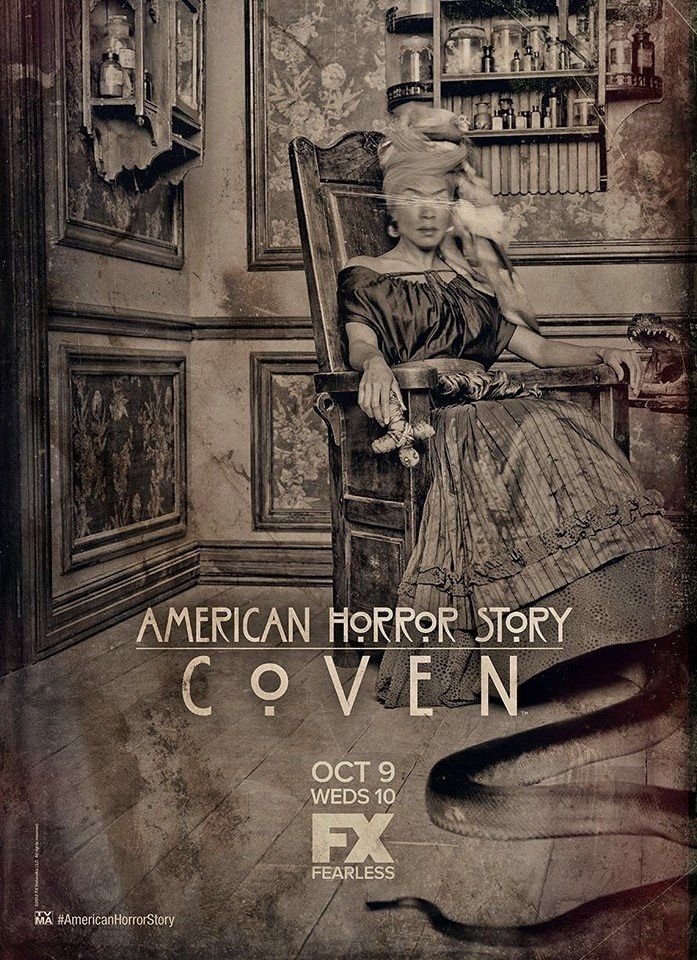 American Horror Story Coven Wallpaper WallpapersCovers Pinterest 697x960