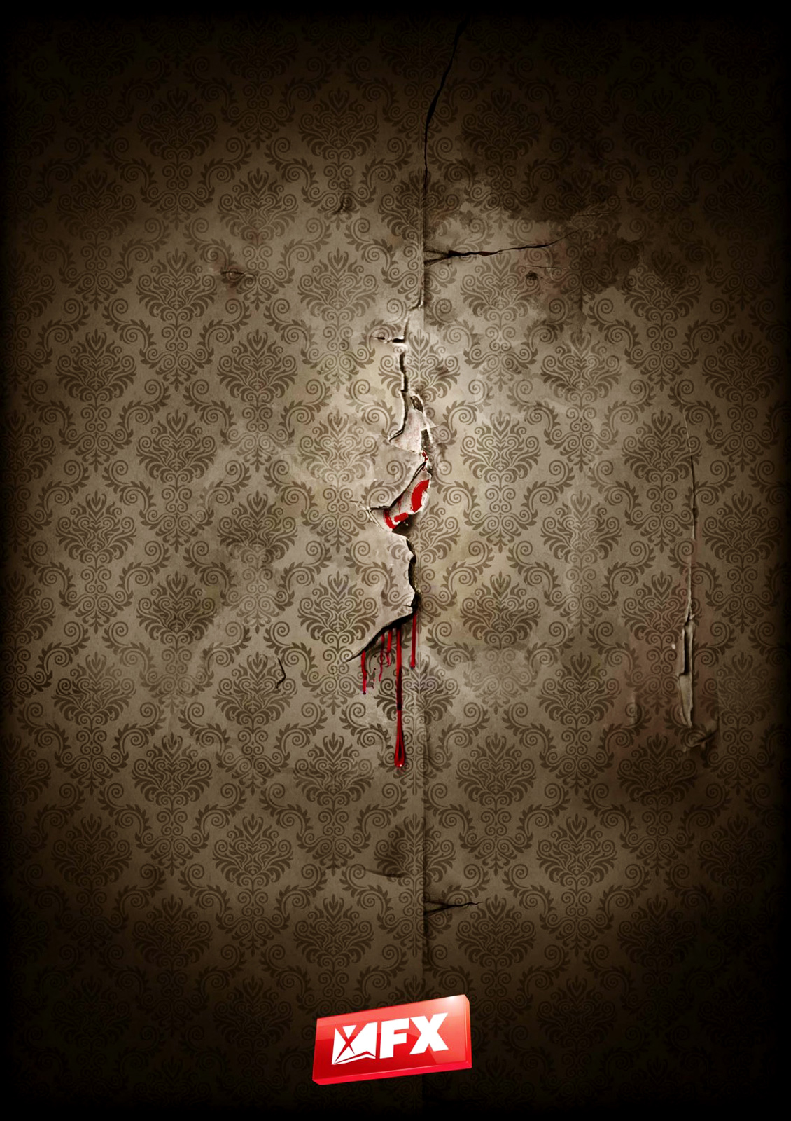 American Horror Story Bloody Wall HD Wallpaper For iPhone