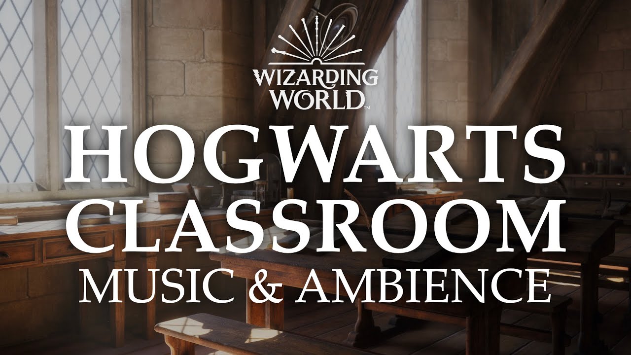 Hogwarts Classroom Harry Potter Music Ambience   5 Scenes for