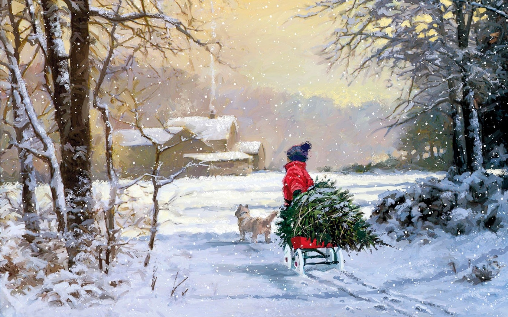 Christmas Wallpaper 1680x1050 Christmas