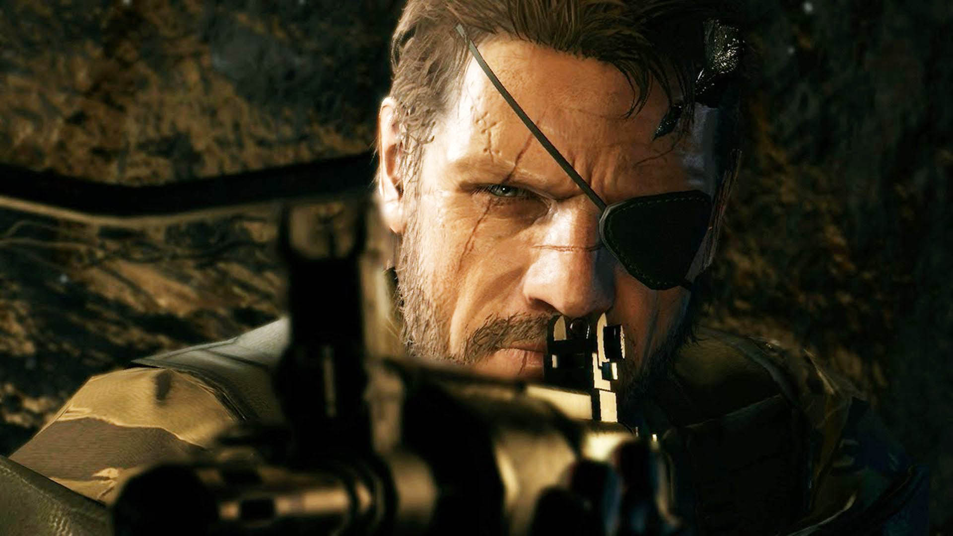 Big Boss Aiming Metal Gear Solid V The Phantom Pain