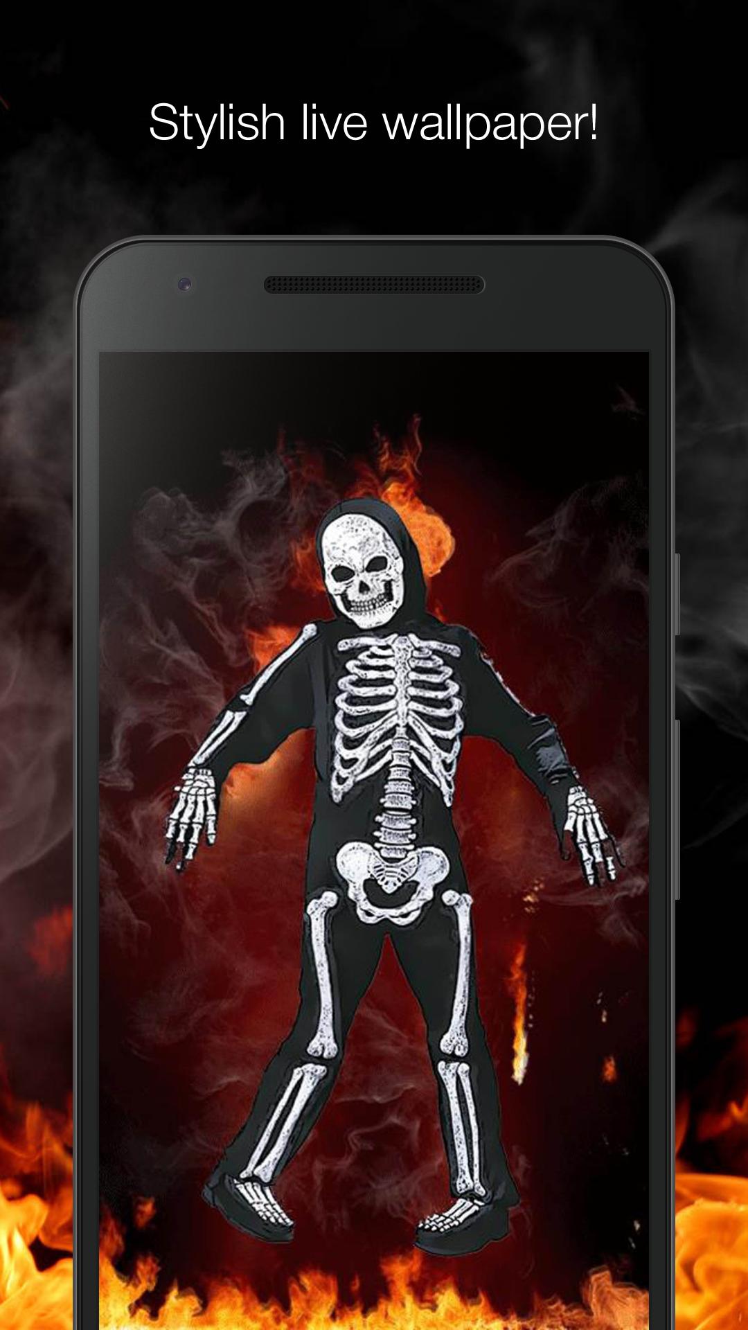 Dancing Skeleton Live Wallpaper Pour Android T L Chargez Apk