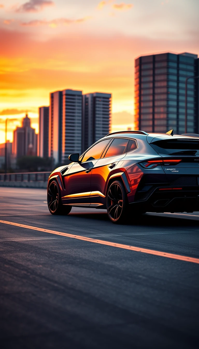 Lamborghini Urus Phone Wallpaper