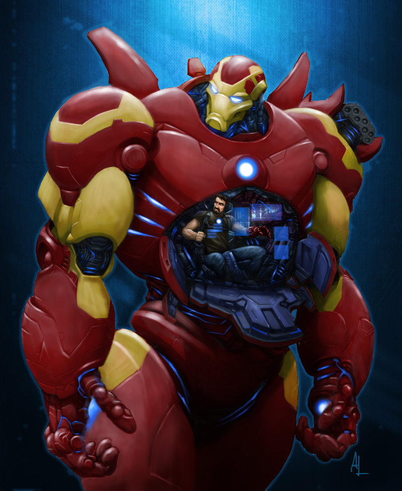 Iron Man Hulkbuster Suit By Alo4477