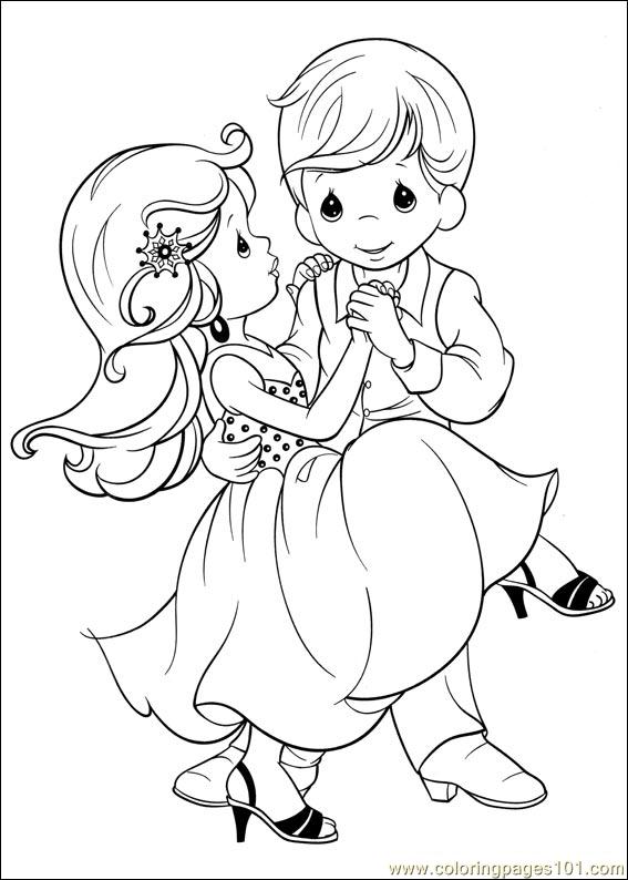 Precious Moments Coloring S For Kids Printable Pictures