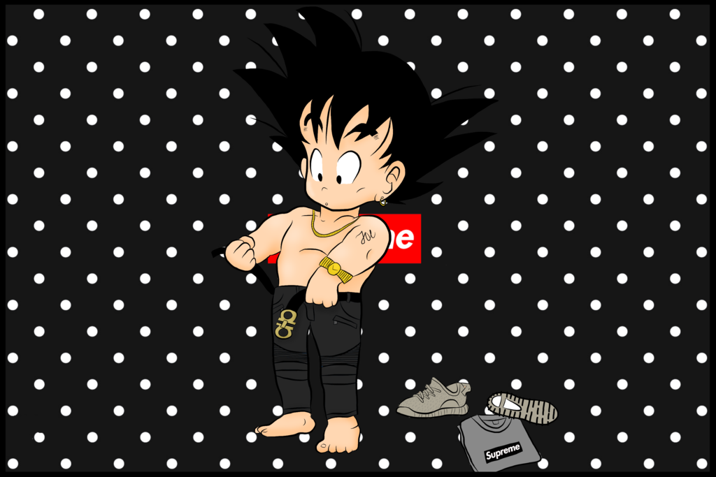 Supreme Goku Wallpaper  Download to your mobile from PHONEKY