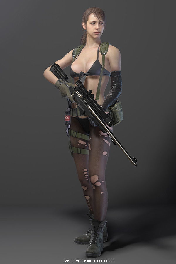 MGS5 Character Quiet Revealed Wears Very Little Clothing NowGamer