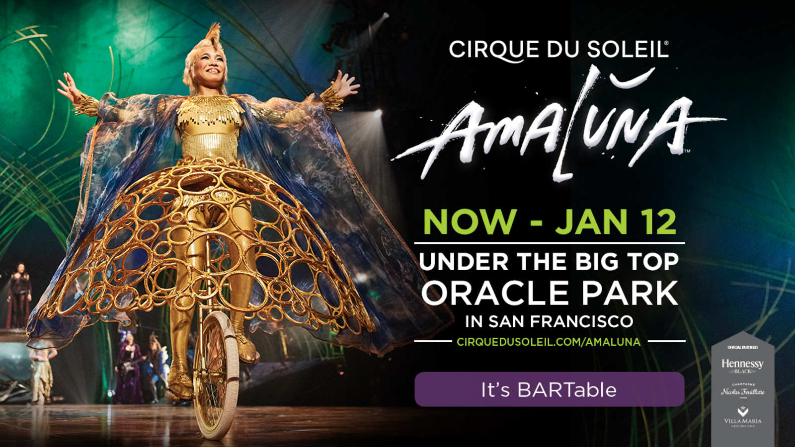 Cirque Du Soleil Presents Amaluna For The Holidays Abc7news
