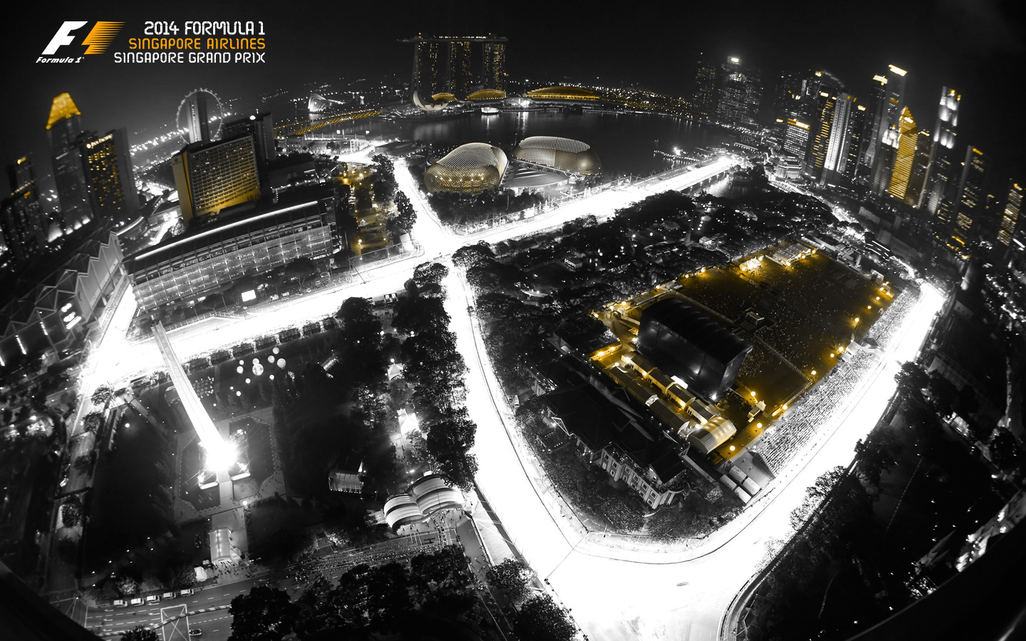 Singapore F1 Formula Night Race Win Wallpaper