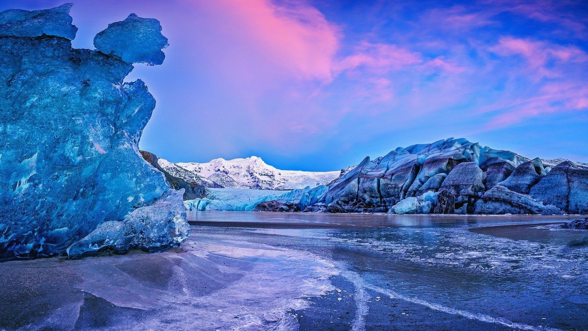 Wallpaper Glacier Picture