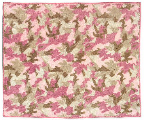Pink Camouflage Rug   Kids Soft Accent Floor Area or Bath Rug 500x417