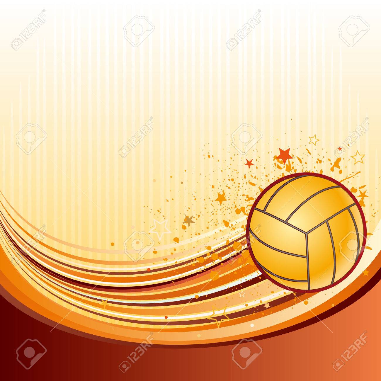 Background Of Volleyball Sport Royalty Cliparts Vectors And