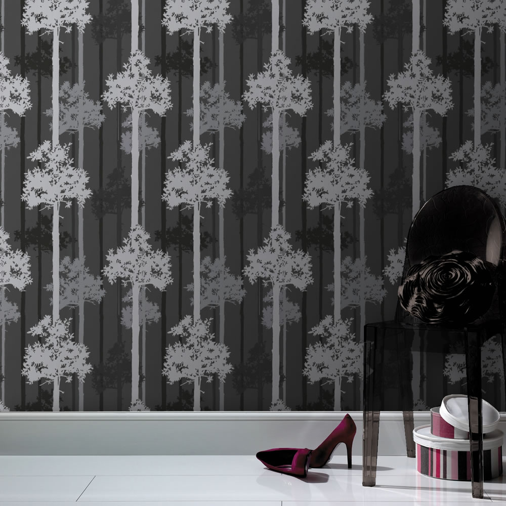 Superfresco Easy Notting Black Wallpaper At Wilko