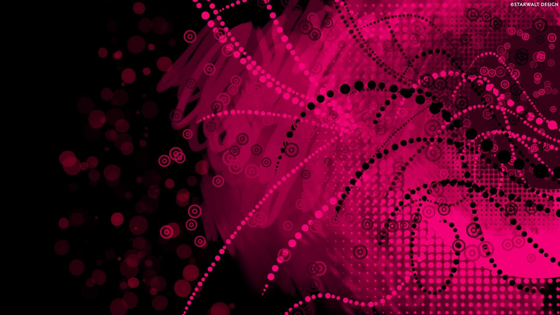 Black Pink And White Wallpaper