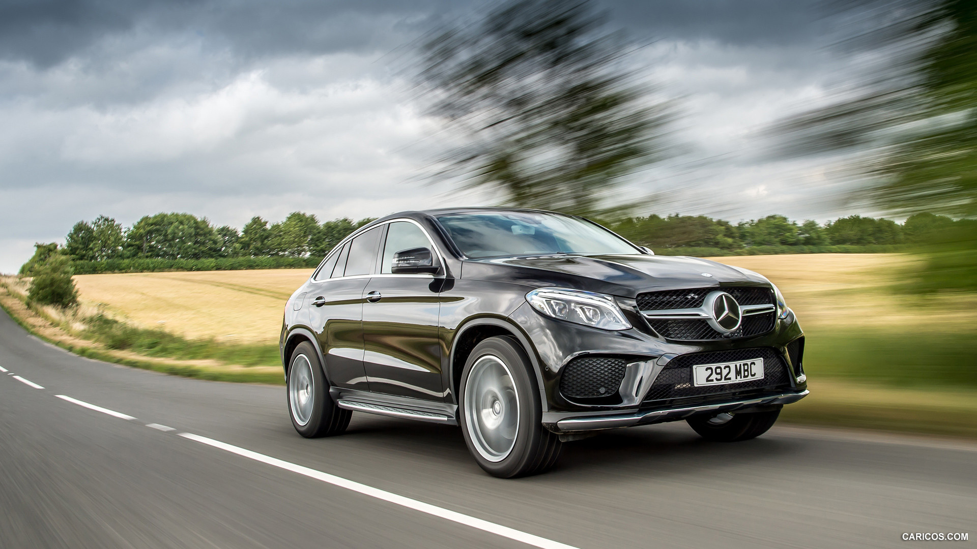 Mercedes Benz Gle Class Coupe Gle350d Uk Spec Front HD