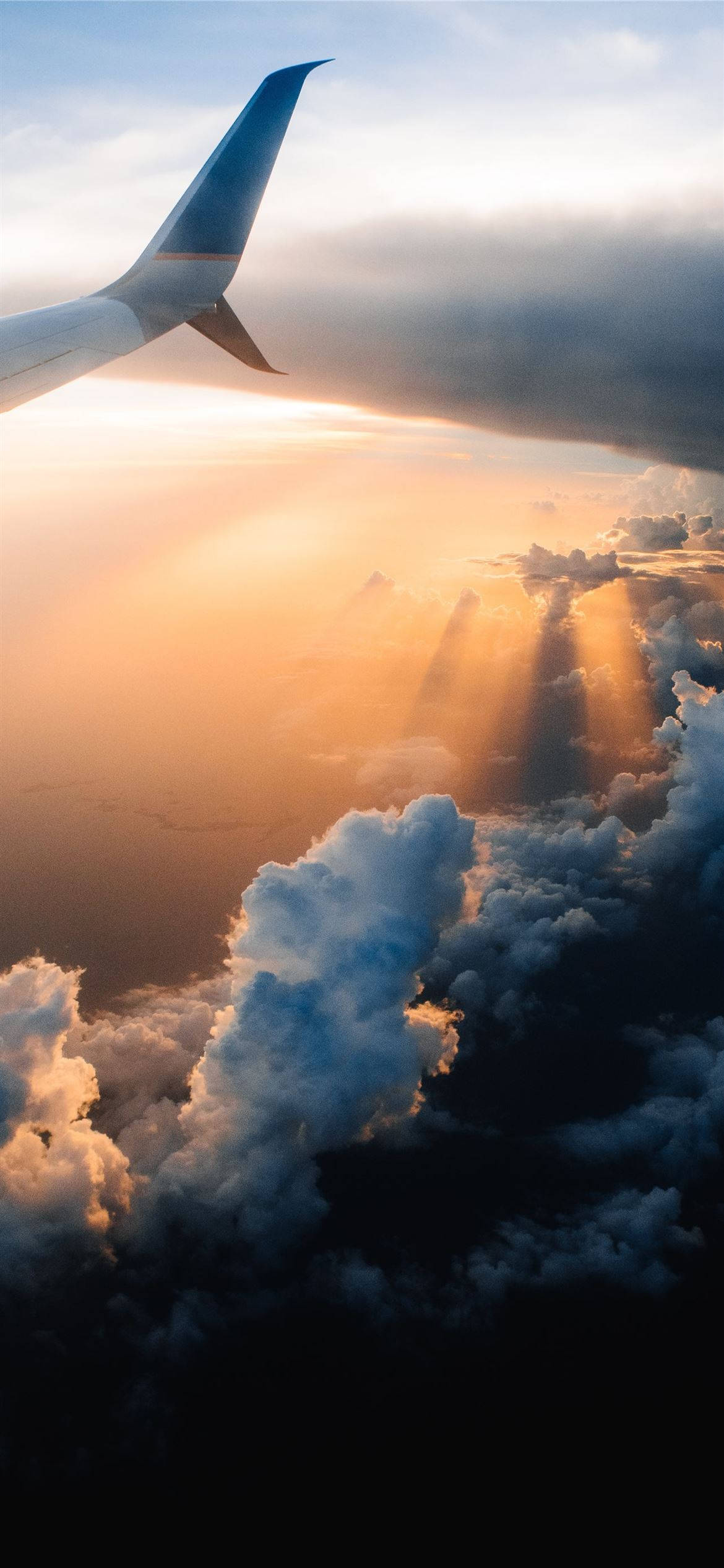 Flying Plane iPhone Wallpaper