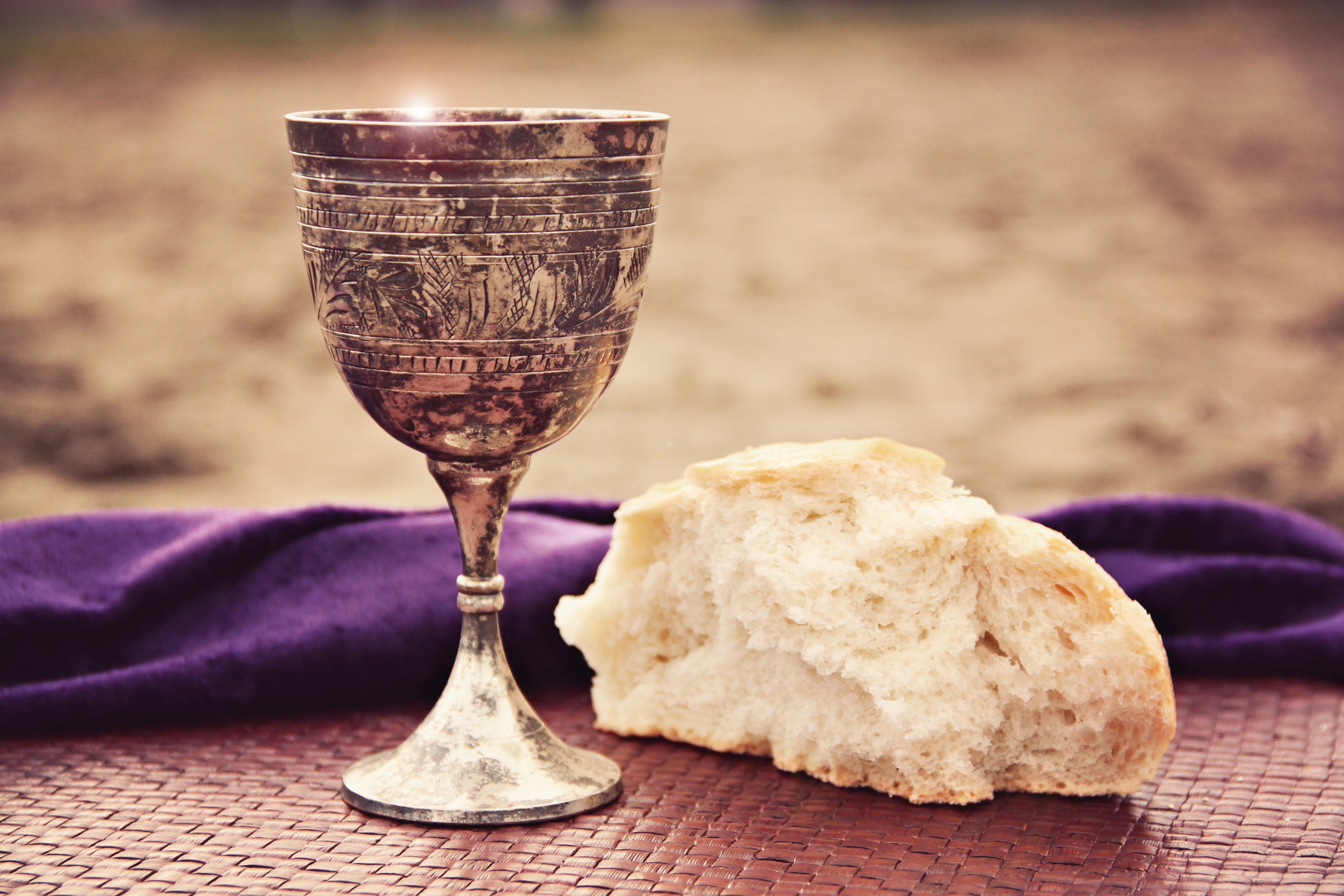 Lord S Supper Church Stock Photos