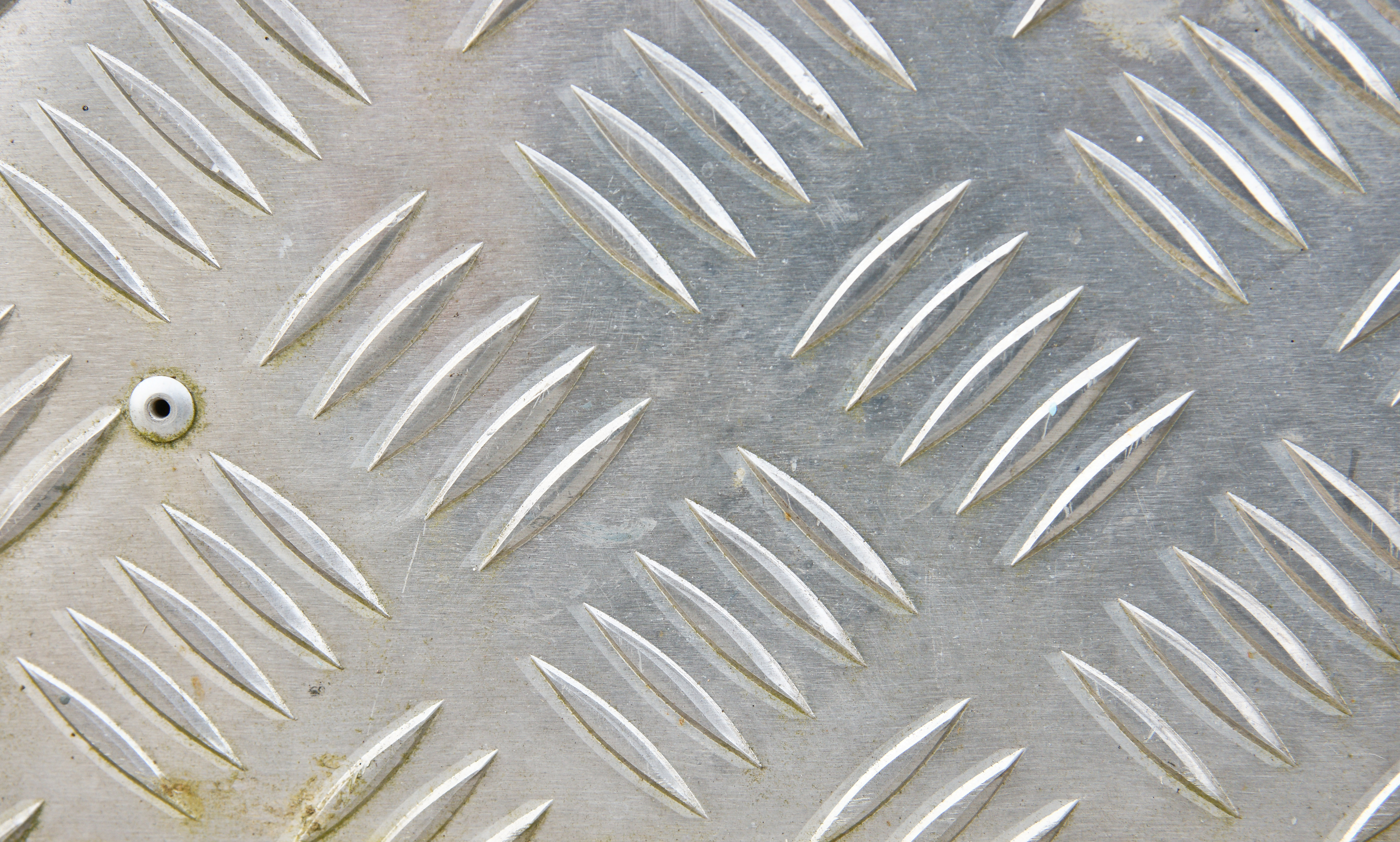 Textures Background Photo Of Diamond Or Tread Plate Metal