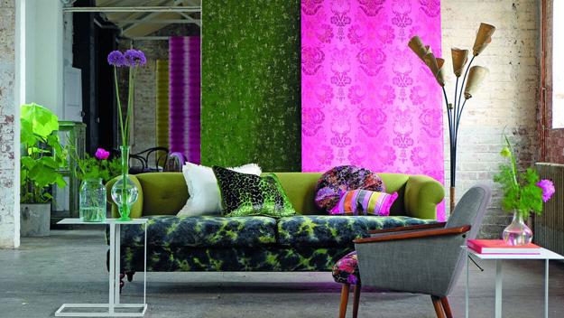 Wallpaper And Home Fabrics Inspired By Central Asian Trends In