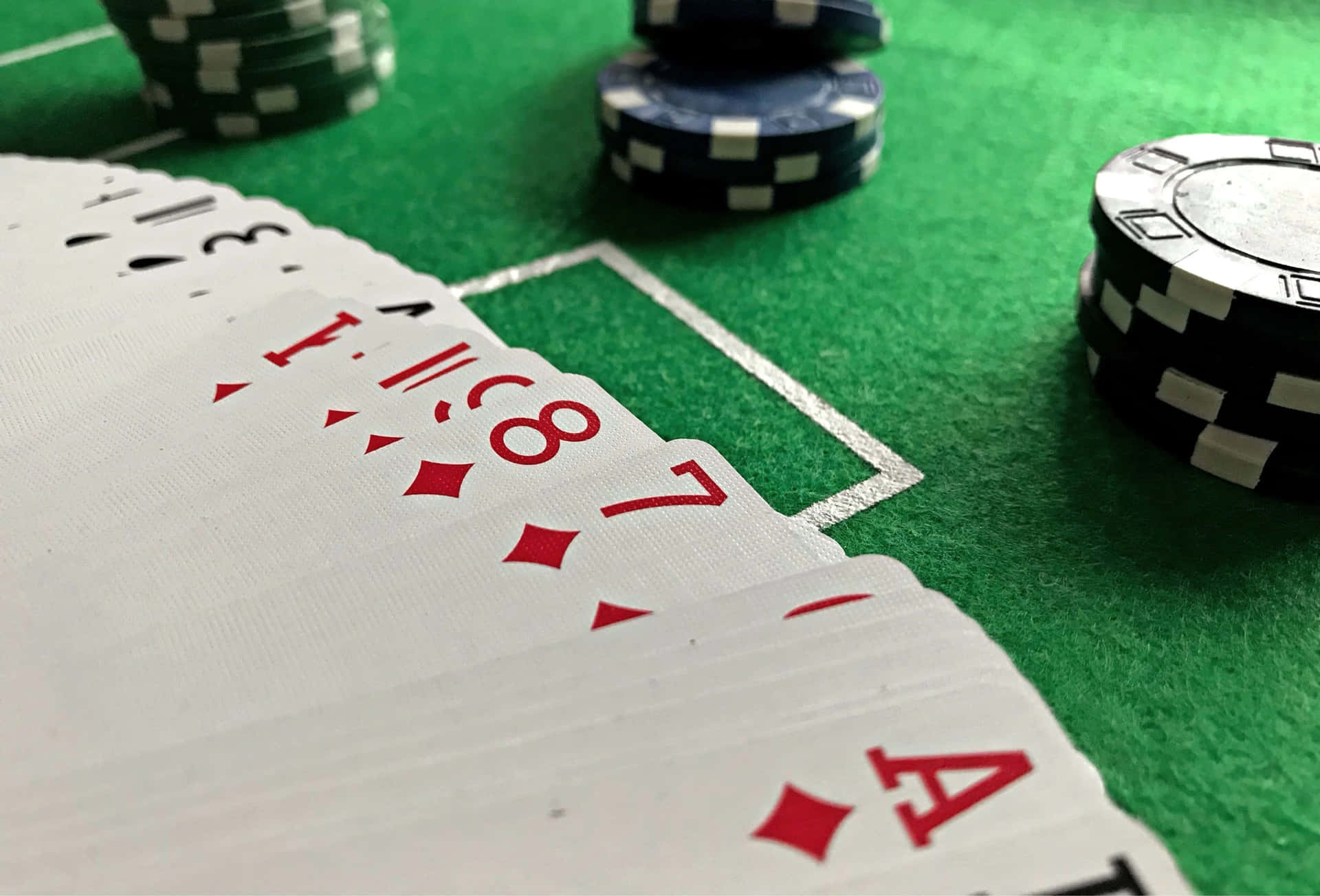 Poker Table Background Wallpaper