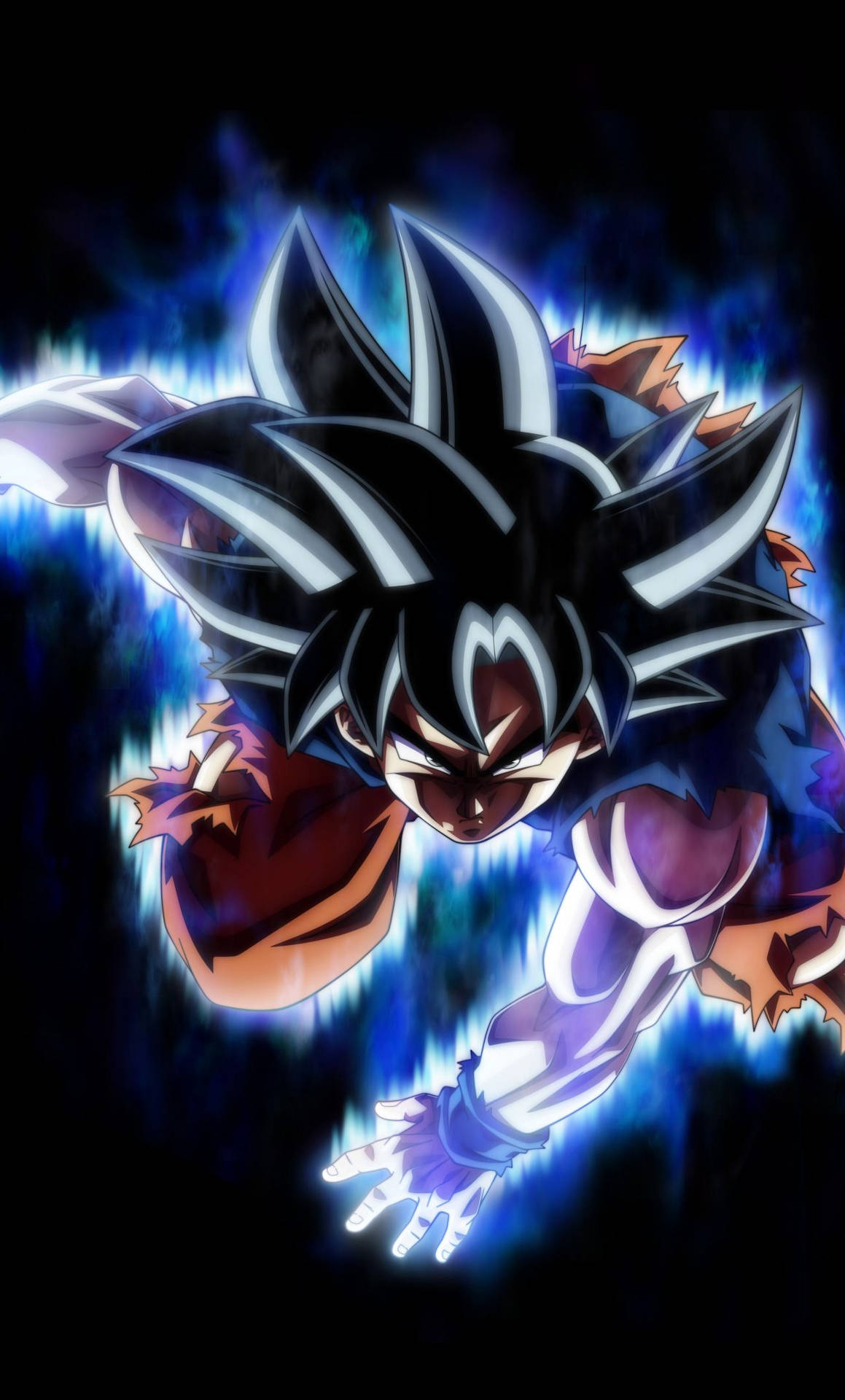 Black Saiyan Son Goku iPhone Wallpaper