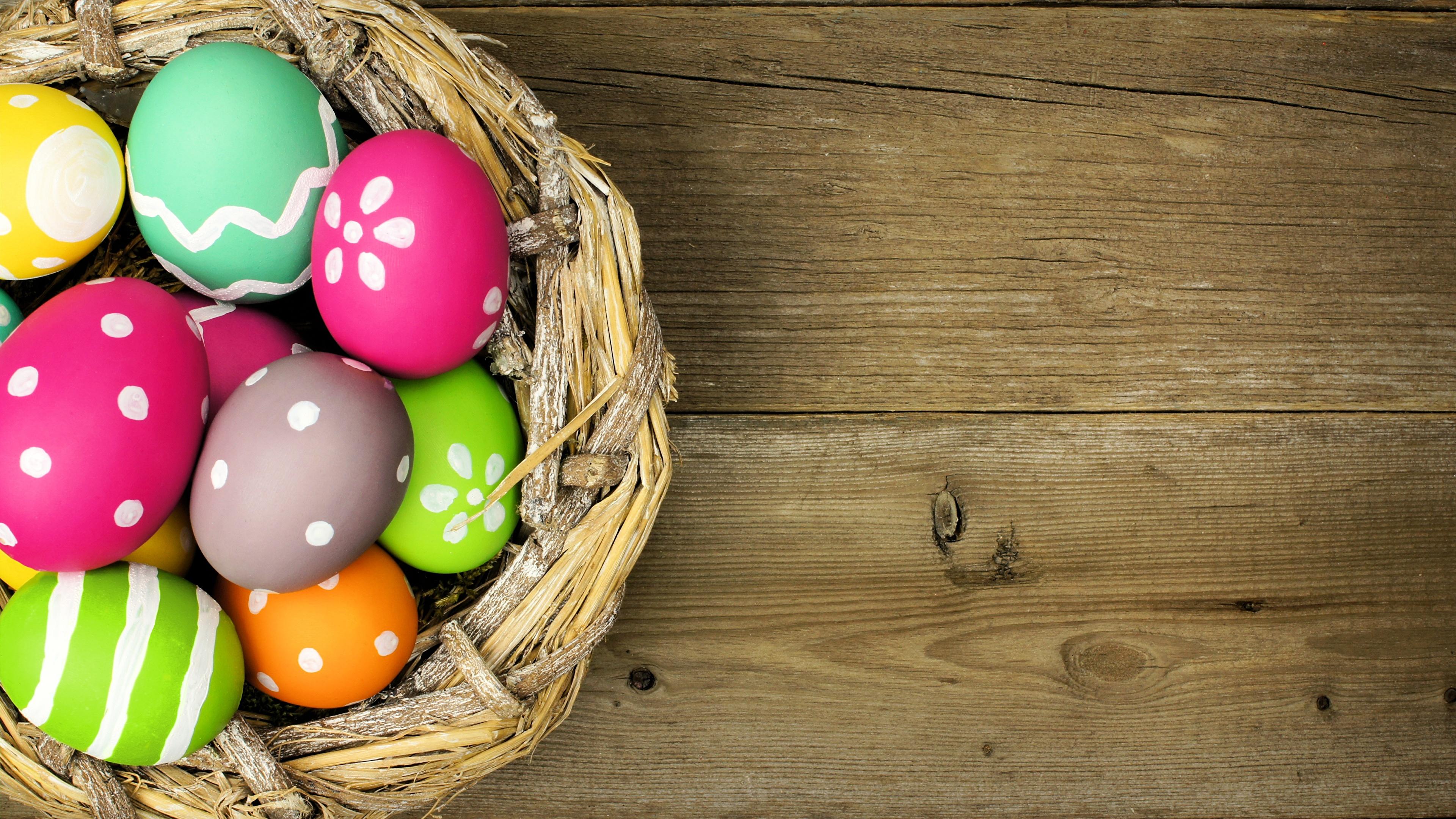 Desktop Wallpaper Easter Egg Nest Holidays Boards