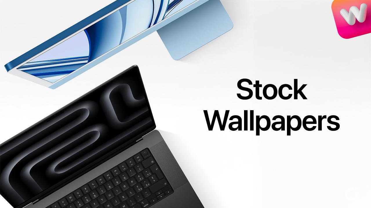 Imac Wallpaper And Macbook Pro M3 Stock