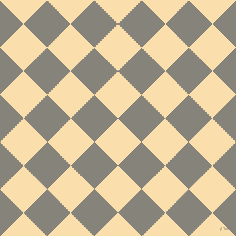  Peach Yellow and Friar Grey checkers chequered checkered squares