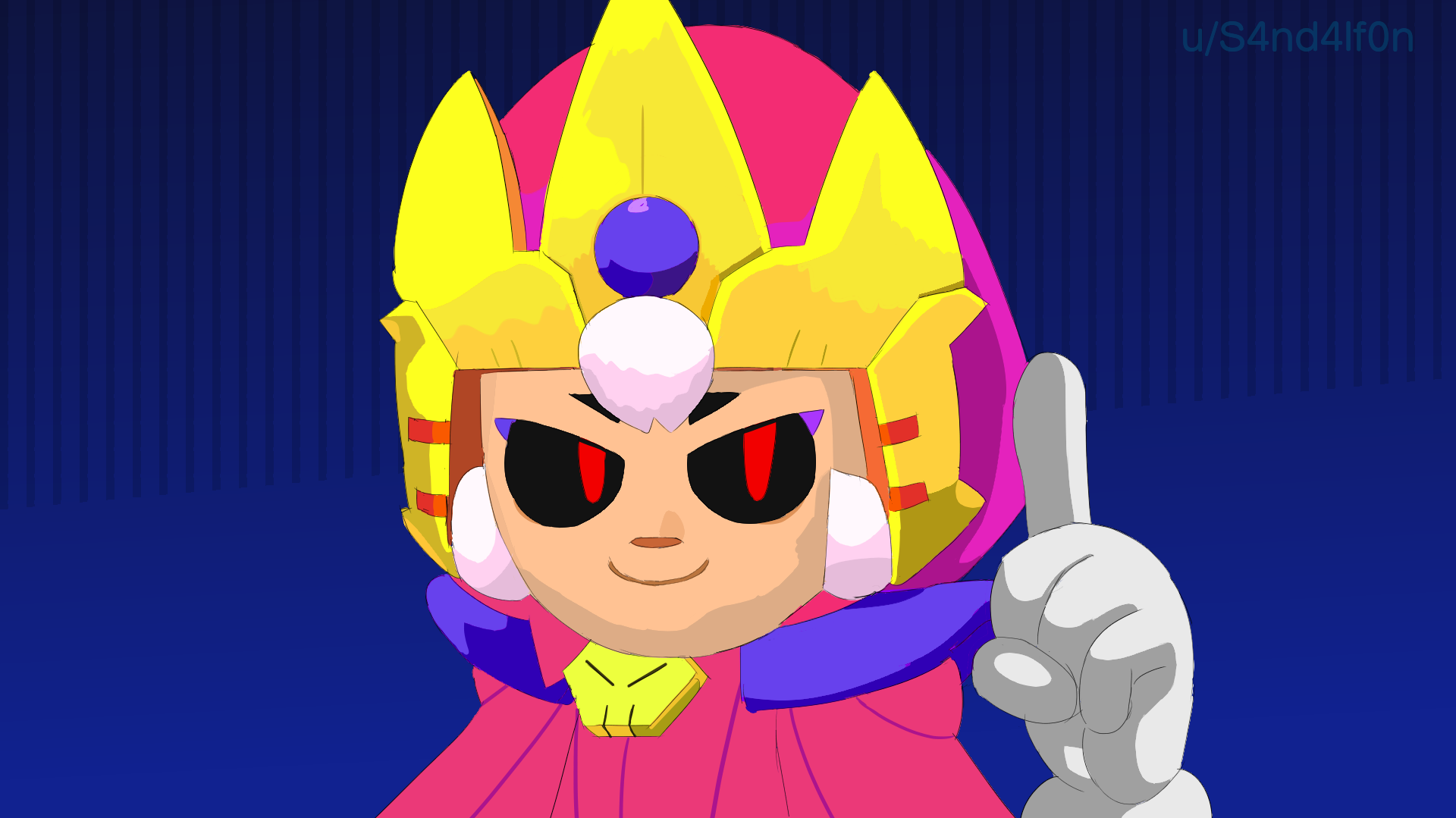 Empress Bonnie Looks Like A Sonic Exe Creepypasta R Brawlstars
