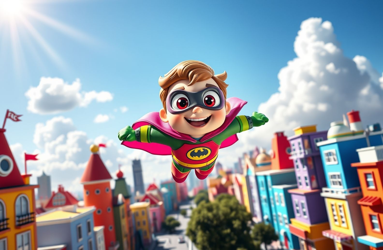 Cute Superhero Wallpaper