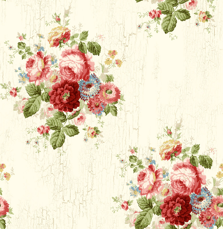 Wallquest Chantilly Floral Bunch Cu80301