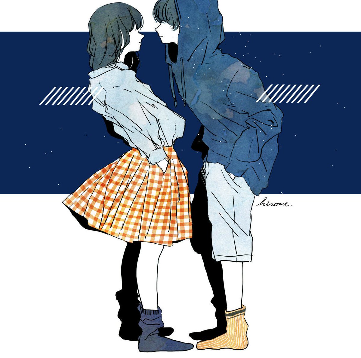 Couple Pic Aesthetic Anime Wallpaper