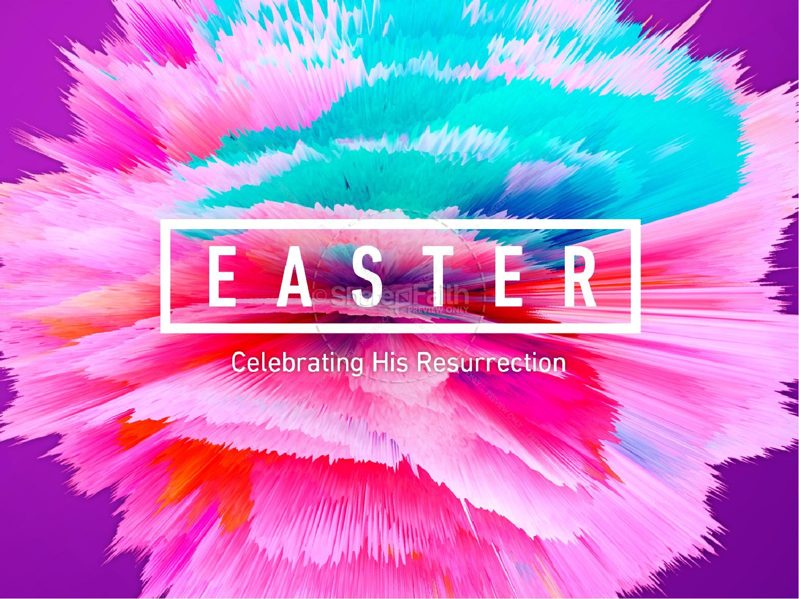 Easter Abstract Christian Powerpoint Sharefaith Media