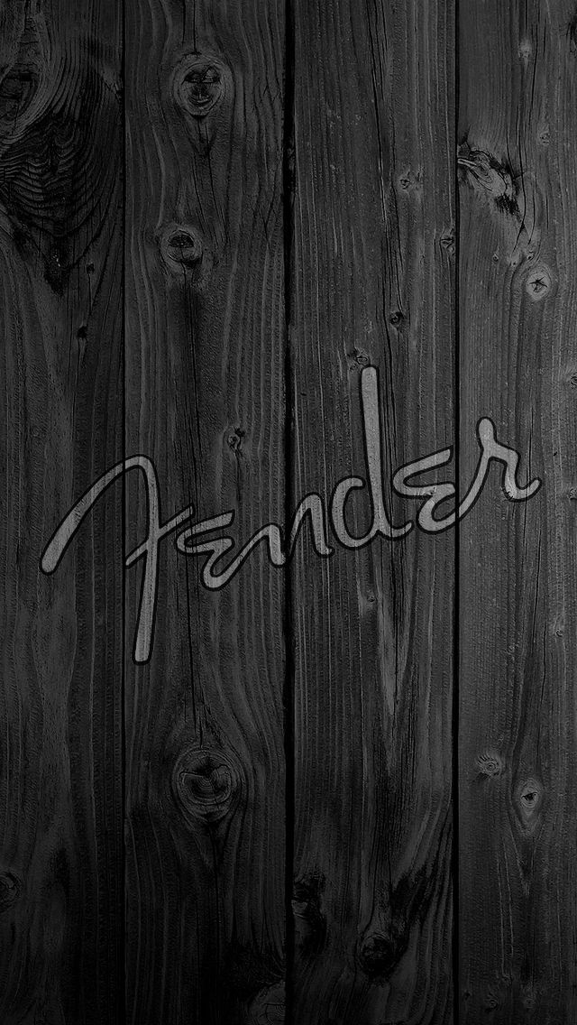 Fender Wallpaper iPhone Wood