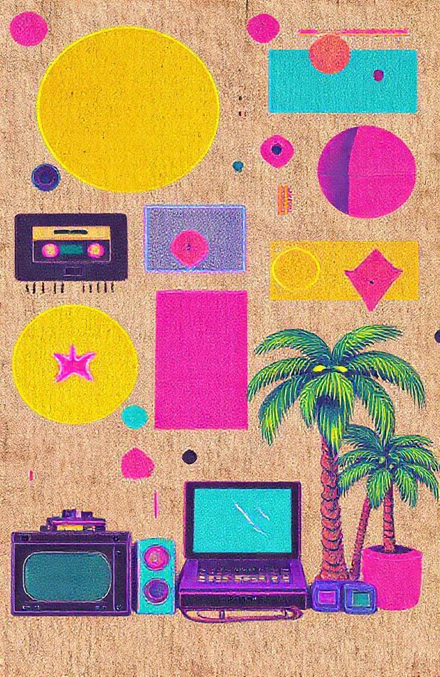 80s Aesthetic Wallpaper