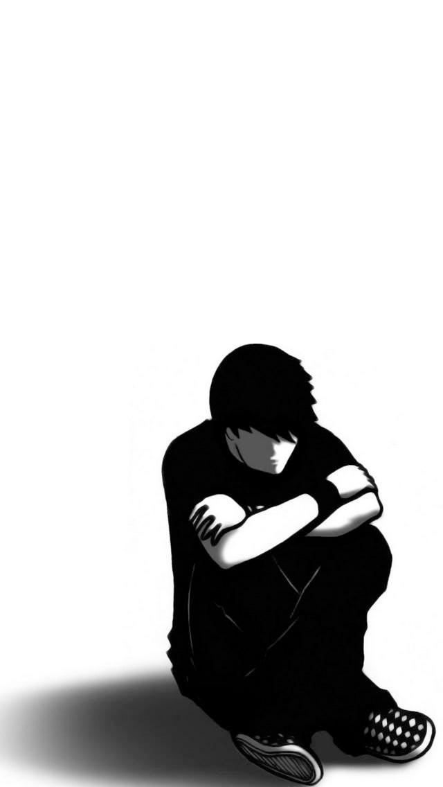 Emo Boy iPhone Wallpaper Background And