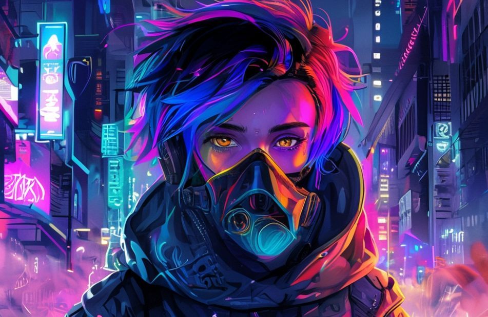 Anime Gas Mask Wallpaper