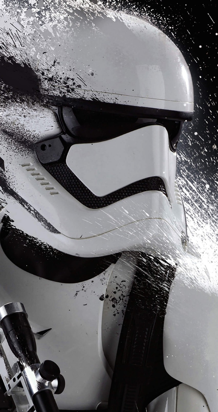 Stormtrooper Splatter HD Wallpaper For iPhone 6s