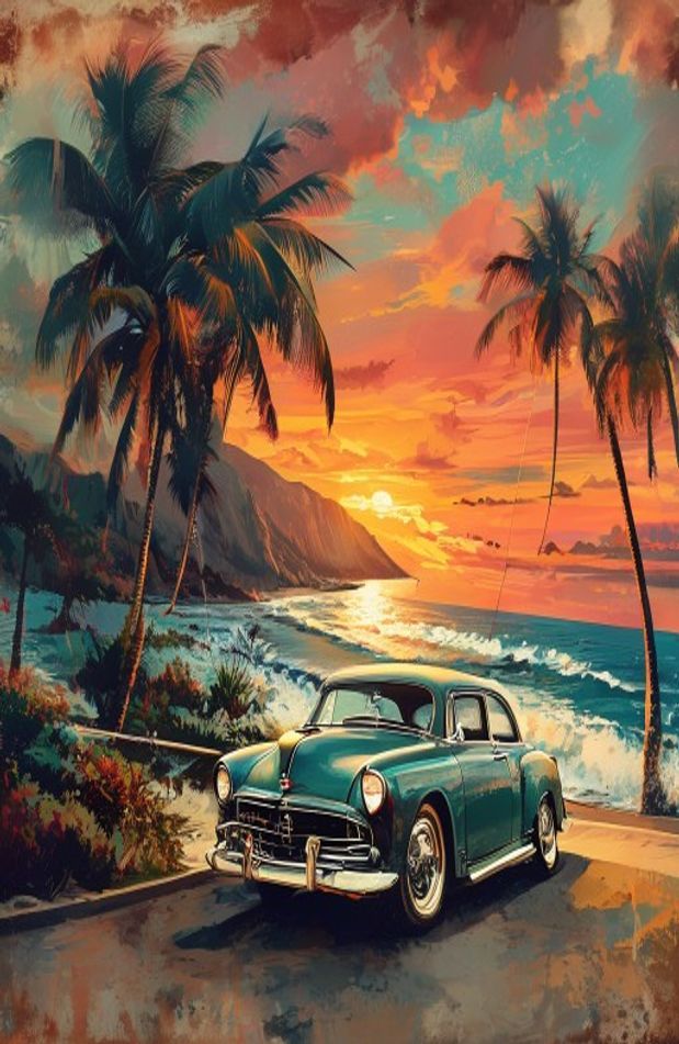 Travel Retro Wallpaper