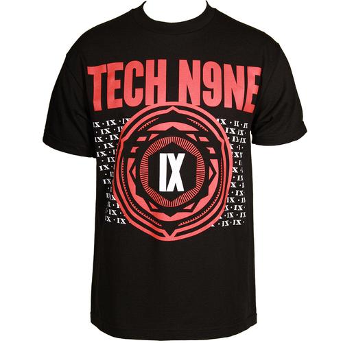 Tech N9ne Black Roman Wallpaper T Shirt Strange Music Inc Store