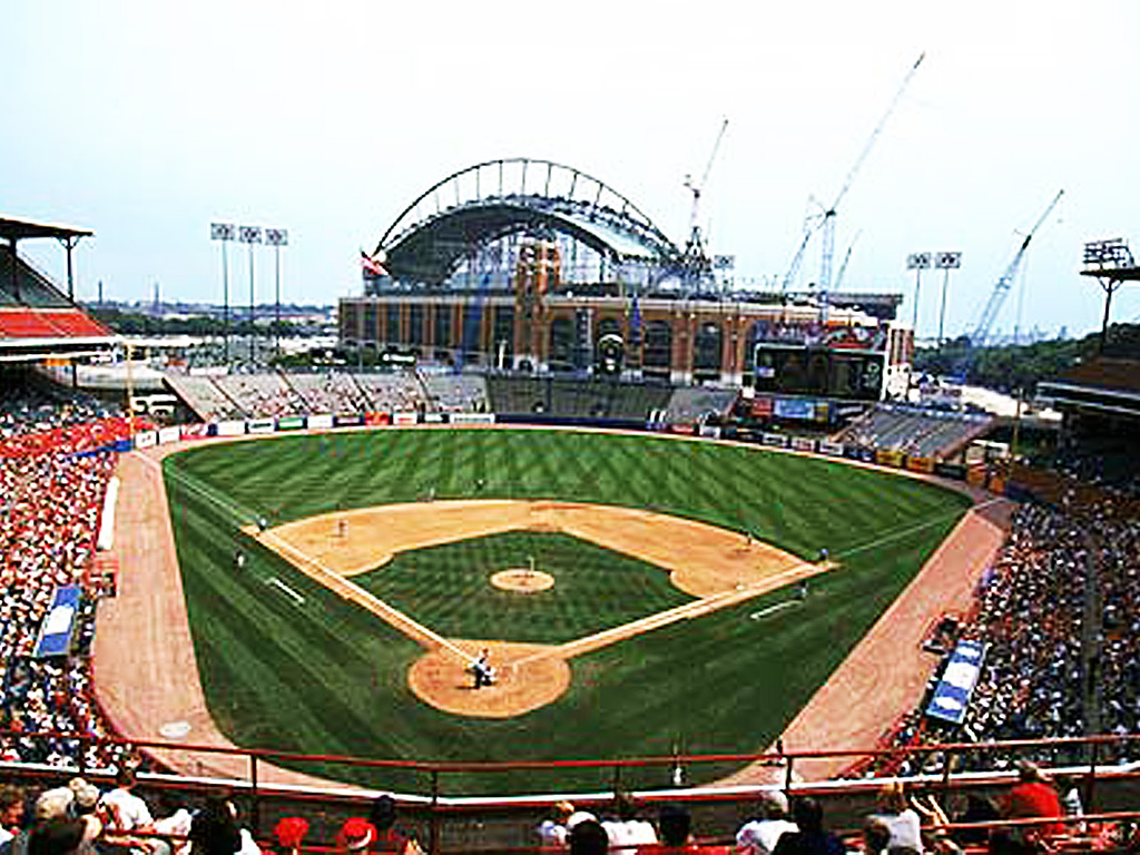 Milwaukee Brewers Stadium HD Wallpaper Background Image