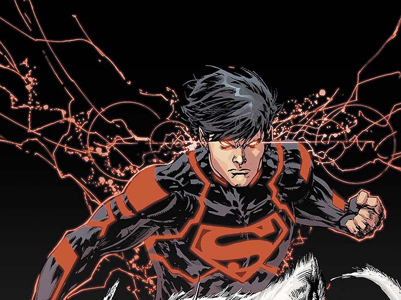 Superboy Puter Wallpaper Desktop Background