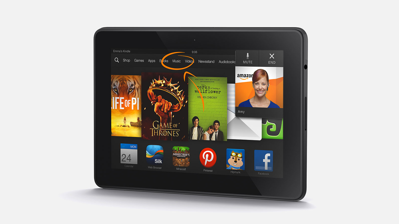 Kindle Fire HDx Tablet