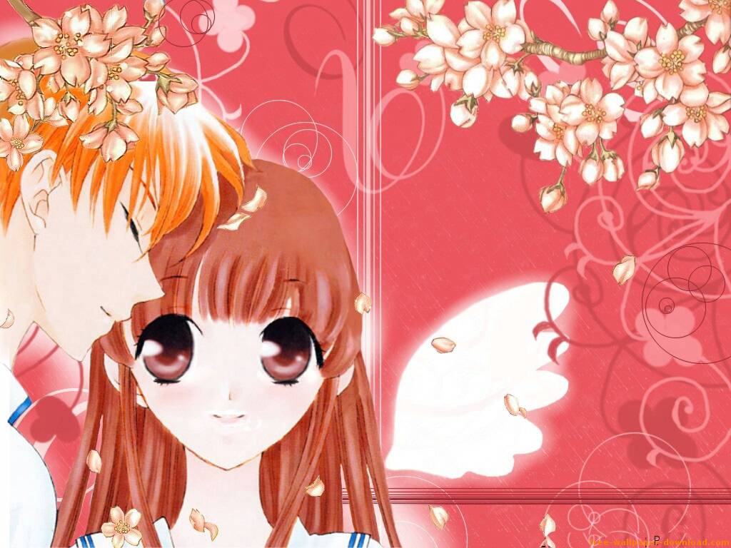 So In Love With Tohru Fruits Basket Wallpaper