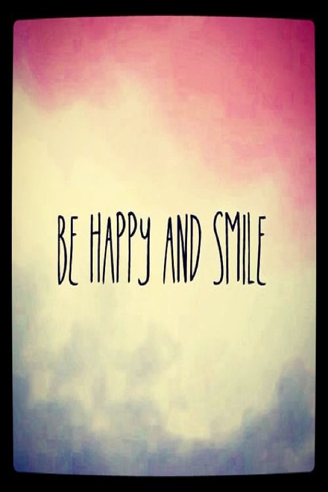 And Smile iPhone Wallpaper Background
