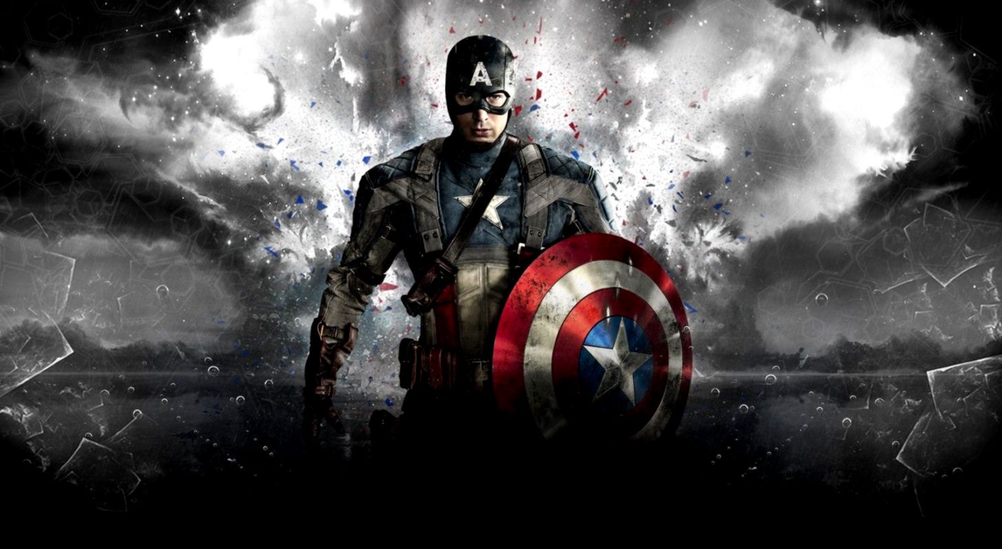 Captain America Wallpaper Desktop Plain