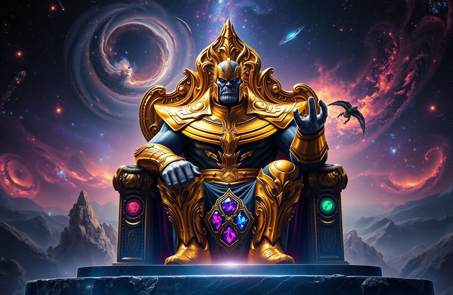 King Thanos Wallpaper