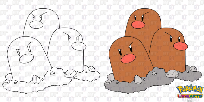 Dugtrio Pokemon Wallpaper Image