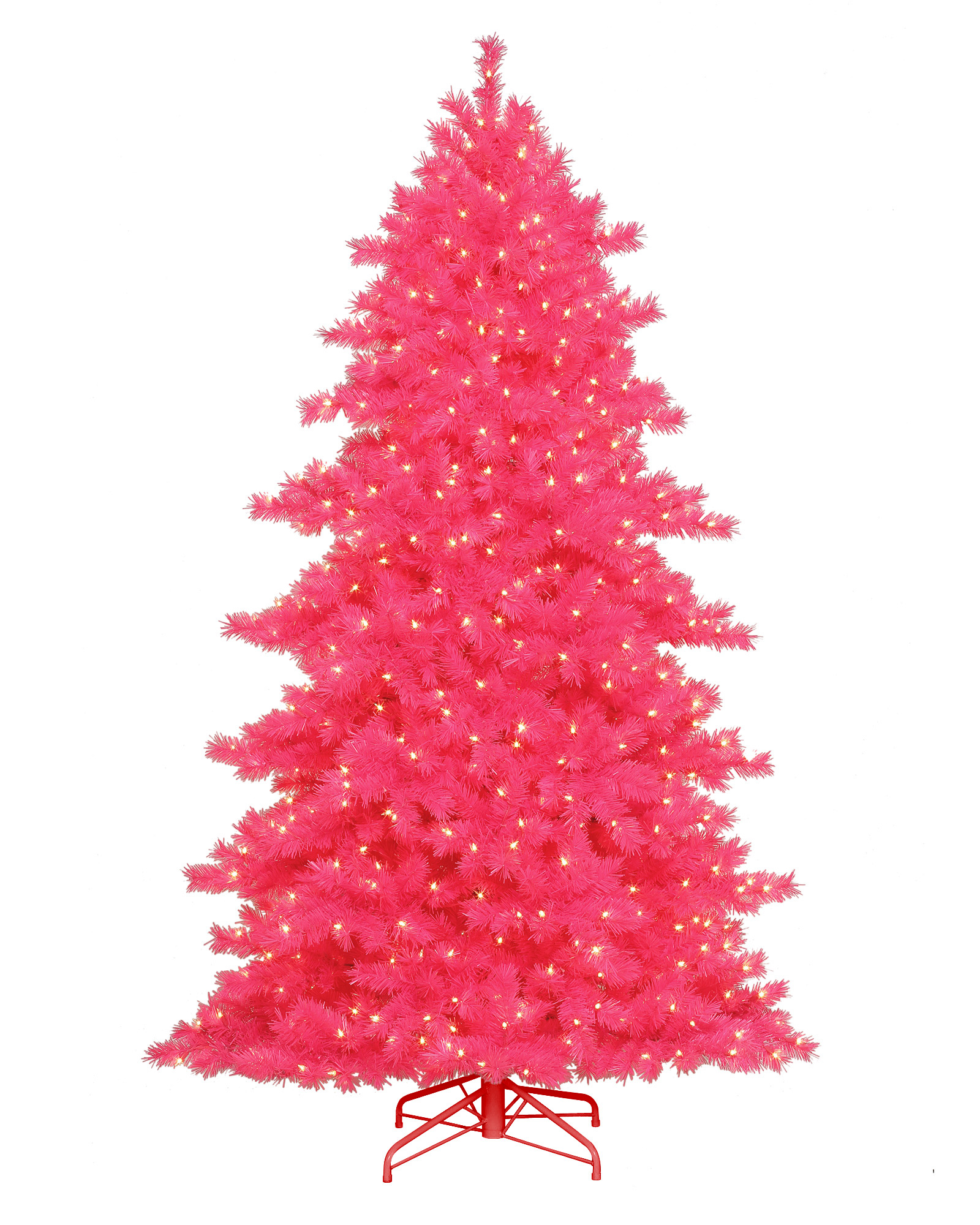 Hot Pink Christmas Trees Image Pictures Becuo